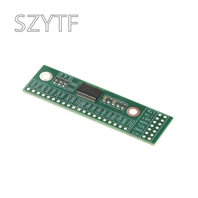 MCP23017 16Bit I/O Expansion Board Module Pin PCB IIC I2C Interface To GIPO Converter 25mA1 For Arduino