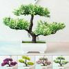 Stunning Bonsai Simulation Artificial Pine Tree Pot Plant For Home And Office Decor