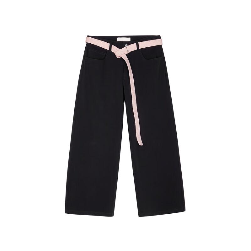 LESS 2023 Autumn Straight Casual Trousers