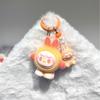 Flocking Egg Boy Pull High-value Cute Mini Doll Tide Play Ornament Pendant Resin Accessories