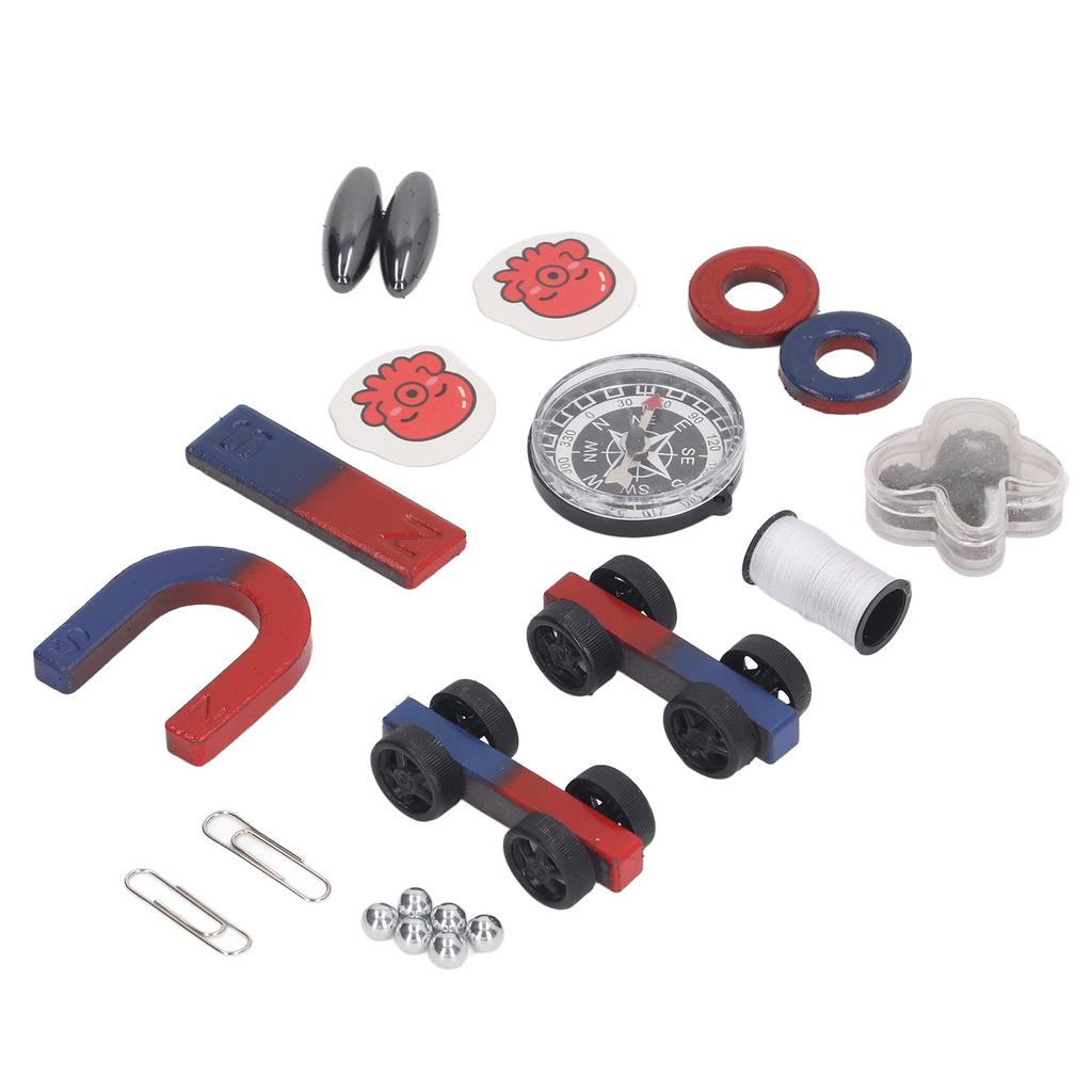 Science Magnet Set Physics STEM Toy Education Science Experiment Tool Teaching Magnet Kit