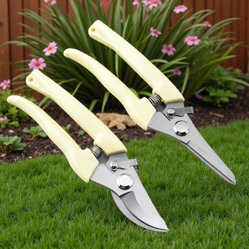 Non-Slip Stainless Steel Multifunctional Garden Pruning Scissors