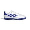 Adidas Copa Pure II Club TF Junior Futsal Shoes for Boys and Sizes Red Size Girls, 17-24.5cm, Unisex, White/Lucid Blue/Solar (IG8691), 23.0cm