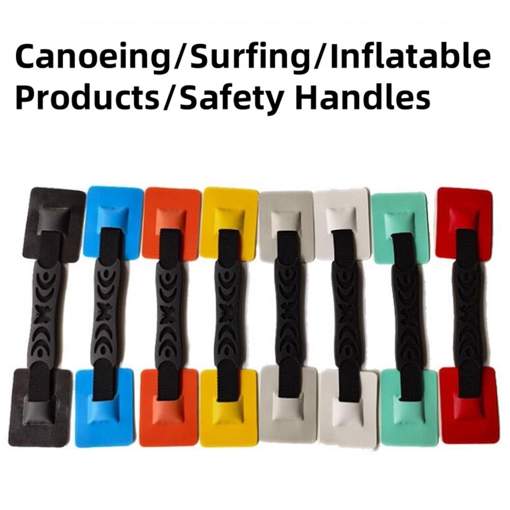PVC Strap Handle For Inflatable Boats Kayak Seat Strap Handrails PVC & Nylon Handle For Dinghy Canoes Raft And Surfboard, 2 Pieces