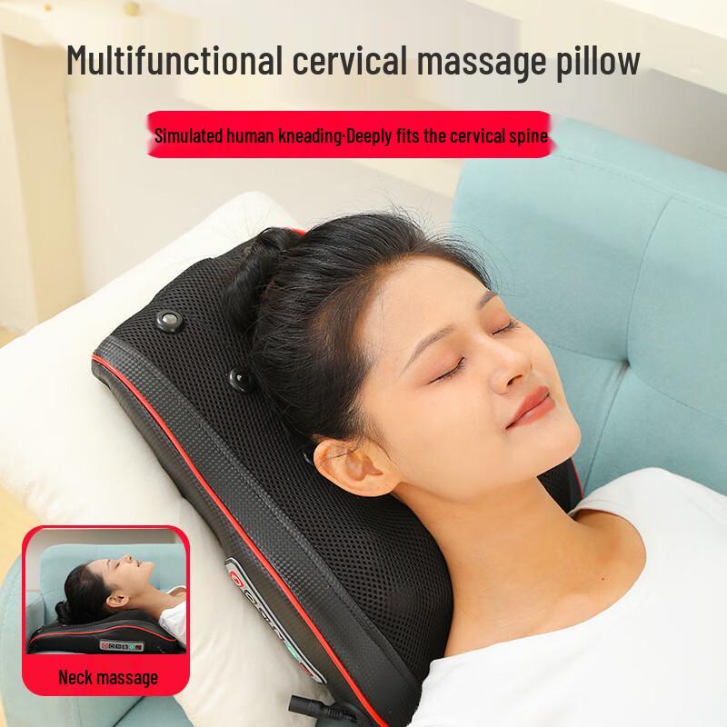 WEZHO Heated Vibration Lumbar & Neck Massager