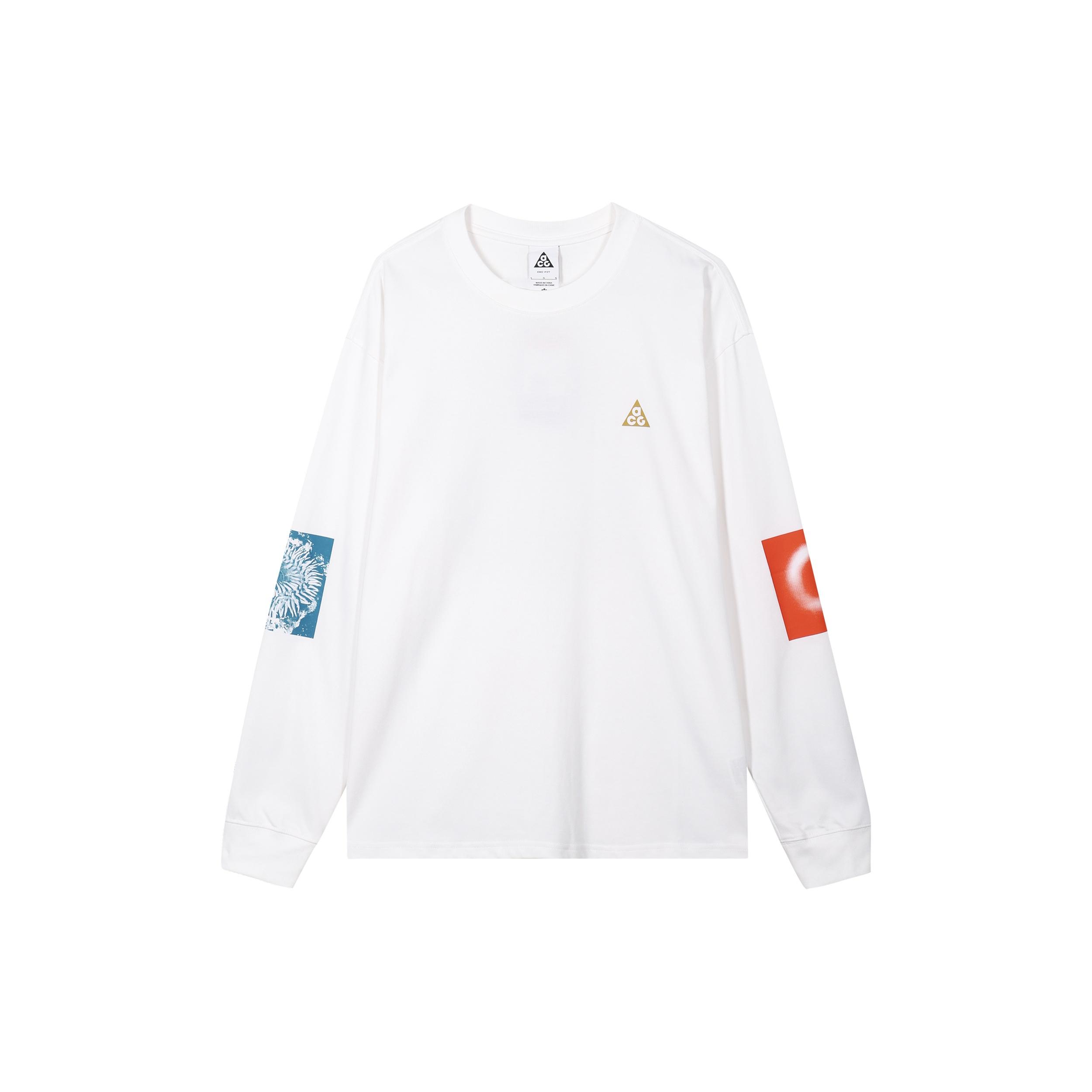 Nike ACG Long Sleeve T-Shirt White Men s DX9453-100 XXL