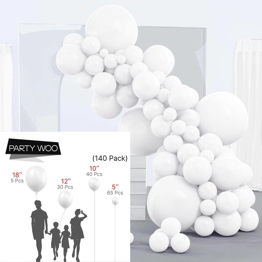 Conjunto de Balões Macarons Matte e Metálicos para Decorações de Festa de Aniversário Multicena