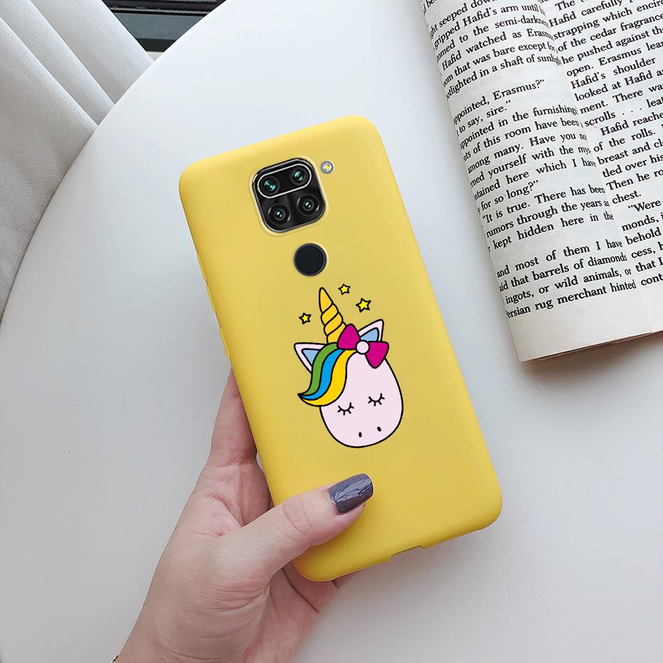 Case For Xiaomi Redmi Note 9 Case Soft TPU Silicon Cover Xiaomi Xiomi Redmi Note 9 Note9 RedmiNote9 Phone Back Cases Cover Funda
