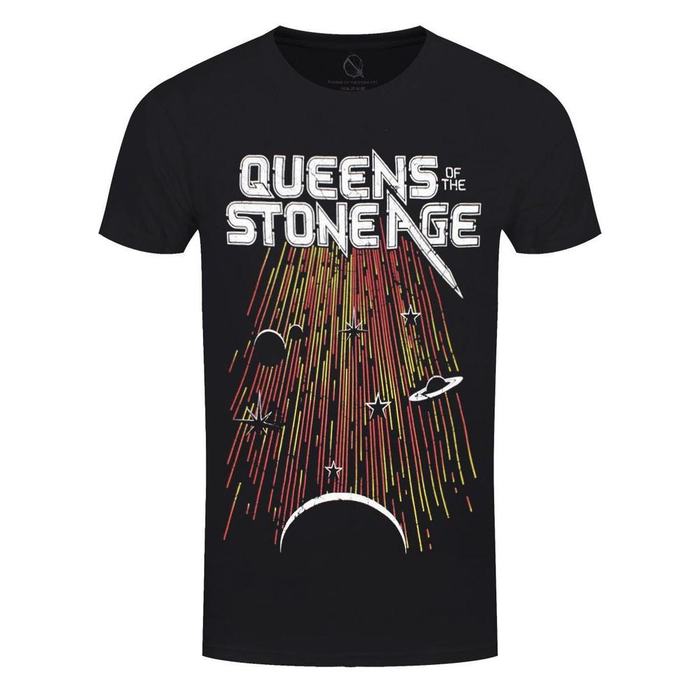 

Queens Of The Stone Age T-Shirt Meteor Shower Official Dark Grey New XL
