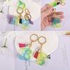 Silicone Alphabet Resin Molds Kit Letter Silicone Mold Epoxy Resin Casting Mold Keychain Making Set Keychain Supplies