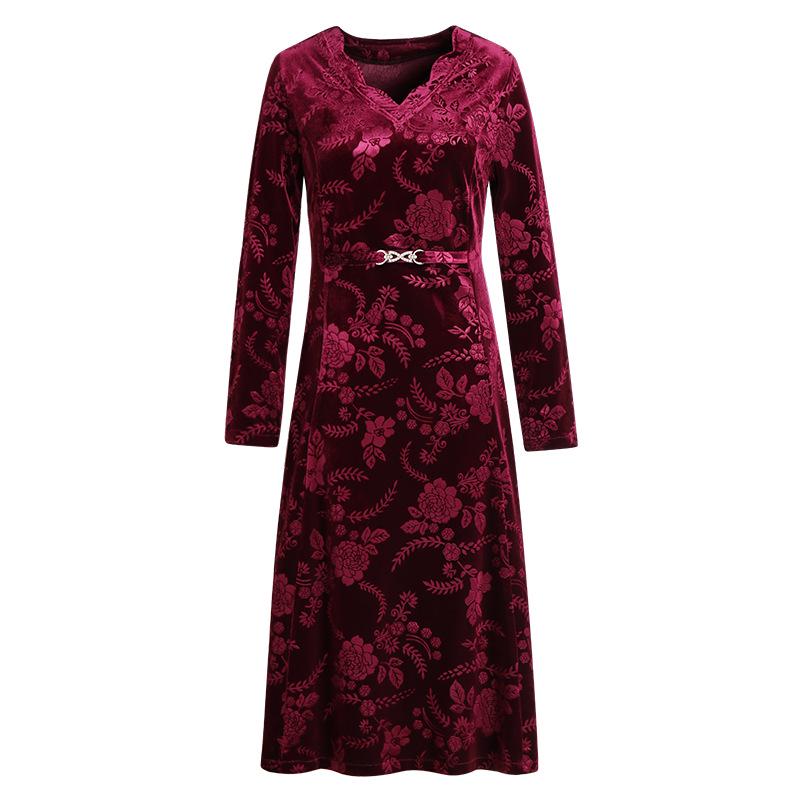 Rochie de nuntă elegantă pentru Mama Miresei/Ginerelui pentru Primăvară și Toamnă - Fustă Formală Stilată pentru Femei Peste 50 de Ani
