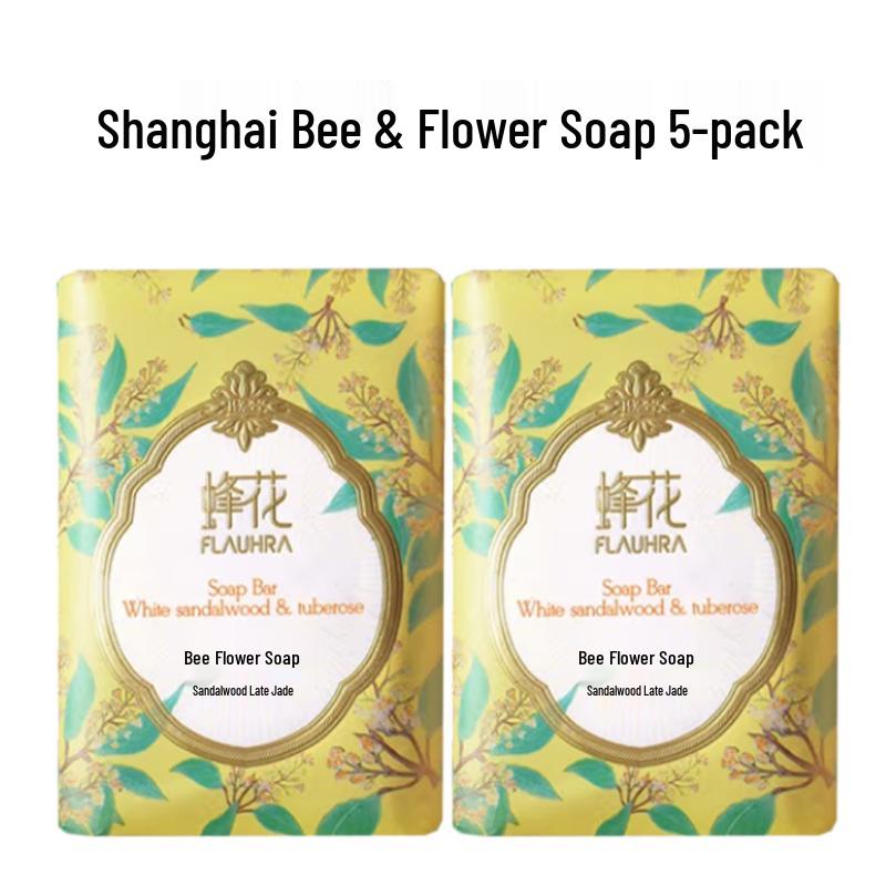 

Bee Flower White Sandalwood Gentle Moisturizing Soap