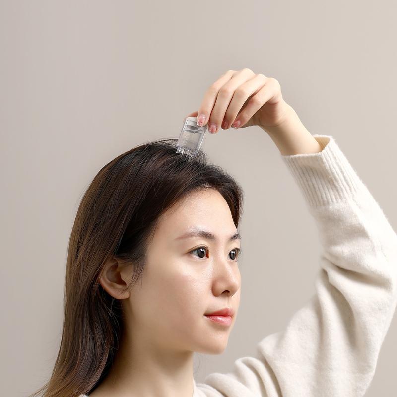 Scalp Applicator Liquid Comb Portable Mini Massage Comb Essential Oil Liquid Guiding Massager Anti Hair Loss Scalp Care Tools+