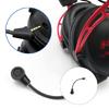 Metal Microphones for Cloud Headsets 3.5mm Plugs And Play Effective Wind Noise Reductions Clear Communication