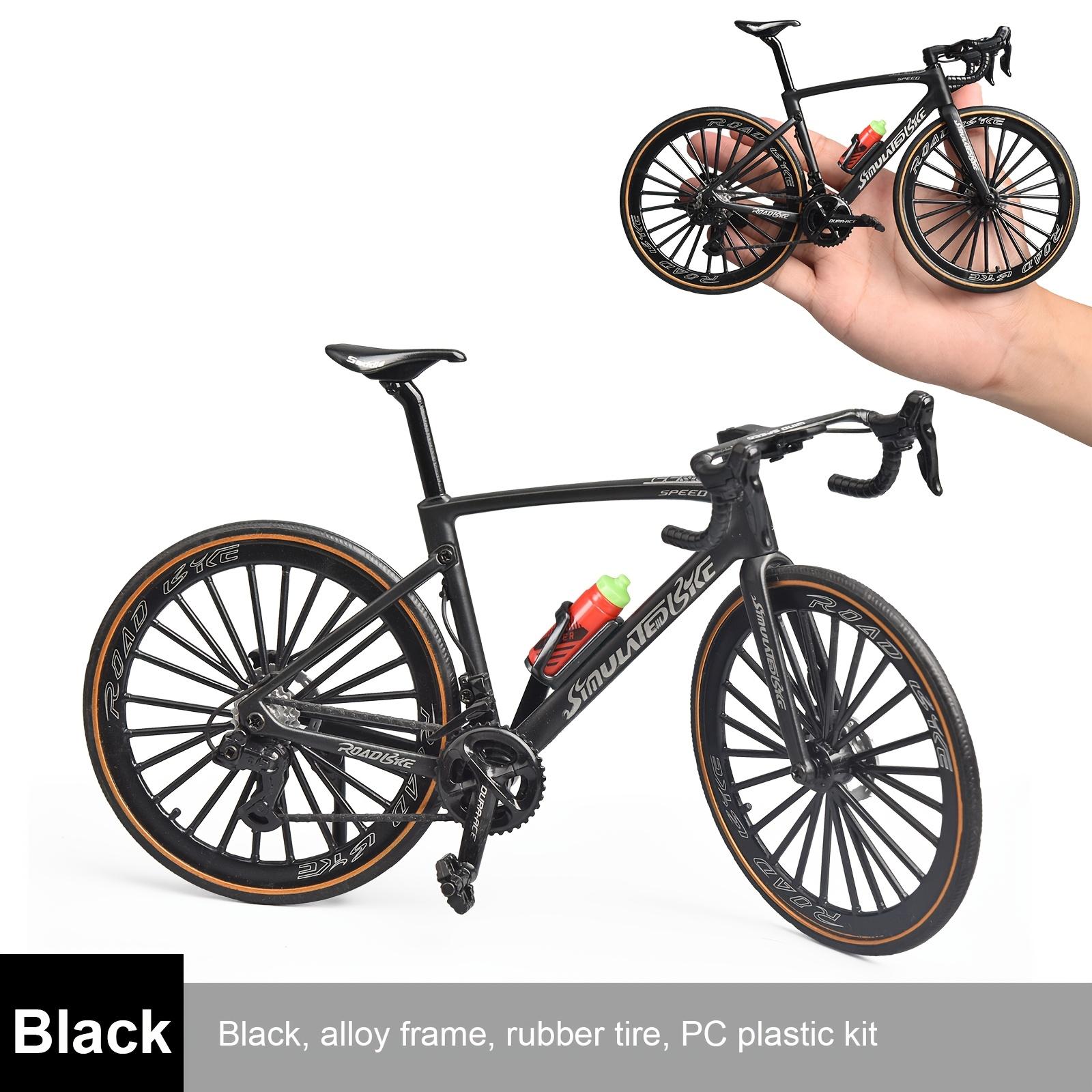 

Alloy Bicycle Model - Road and Mountain Bike Adult Children Toys, Great Easter Gift for Cycling Lovers, Surprise Birthday Gift чорний