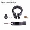 Aluminium Alloy Bike Seat Clamp Extended Bolt Design Quick Release Locking Clamp  Folding Bikes