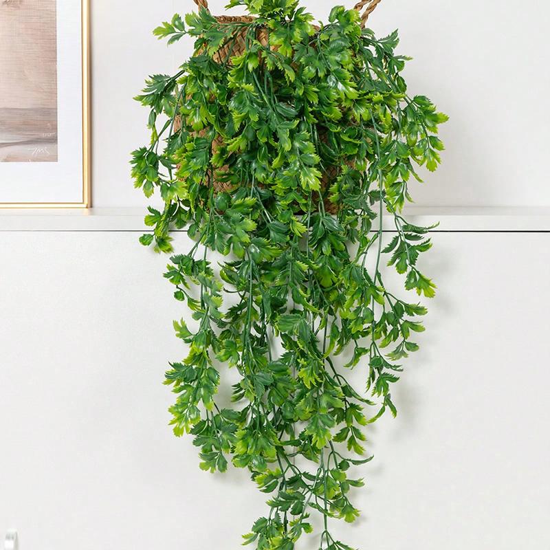 Artificial Ivy Hanging Vine Plastic Plants Grass Leaves for Home Indoor Outdoor Garden Door Wall Wedding Party DIY Decoration