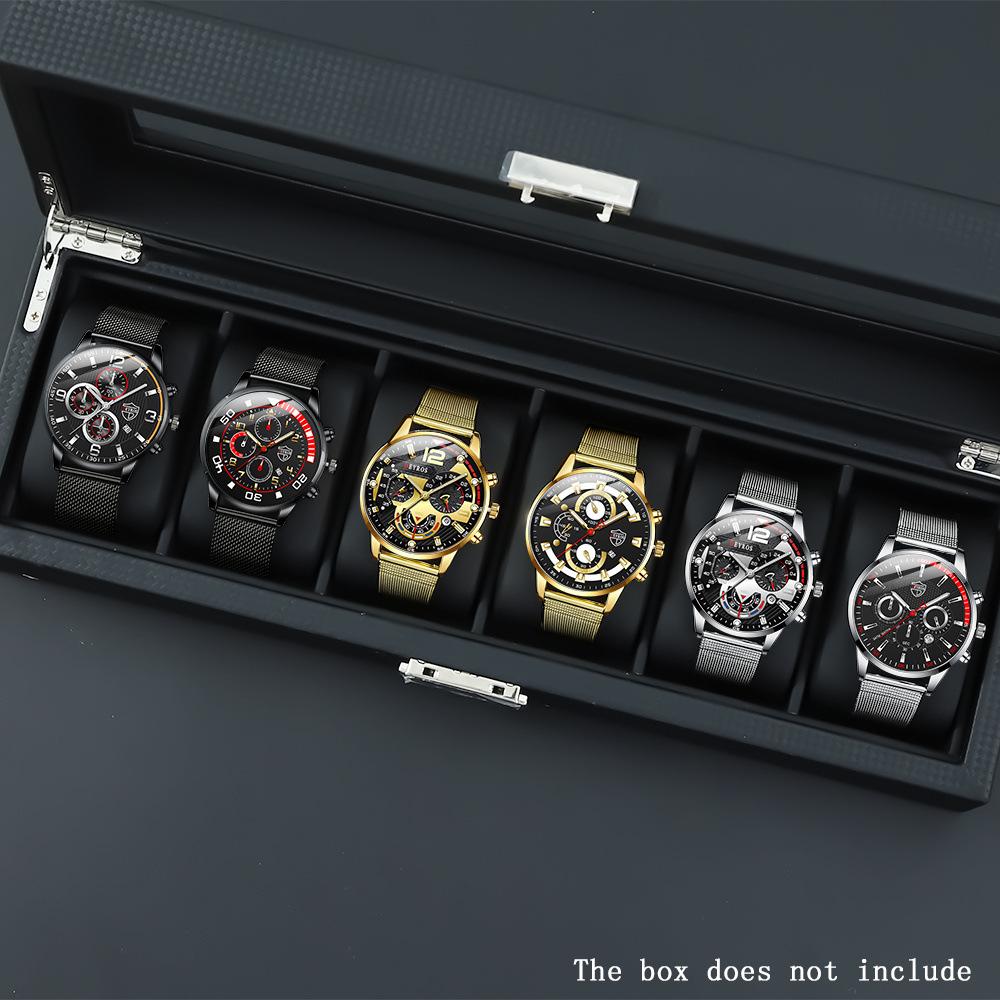6-Piece Set Men S Watch Fashion Business Men S Watch