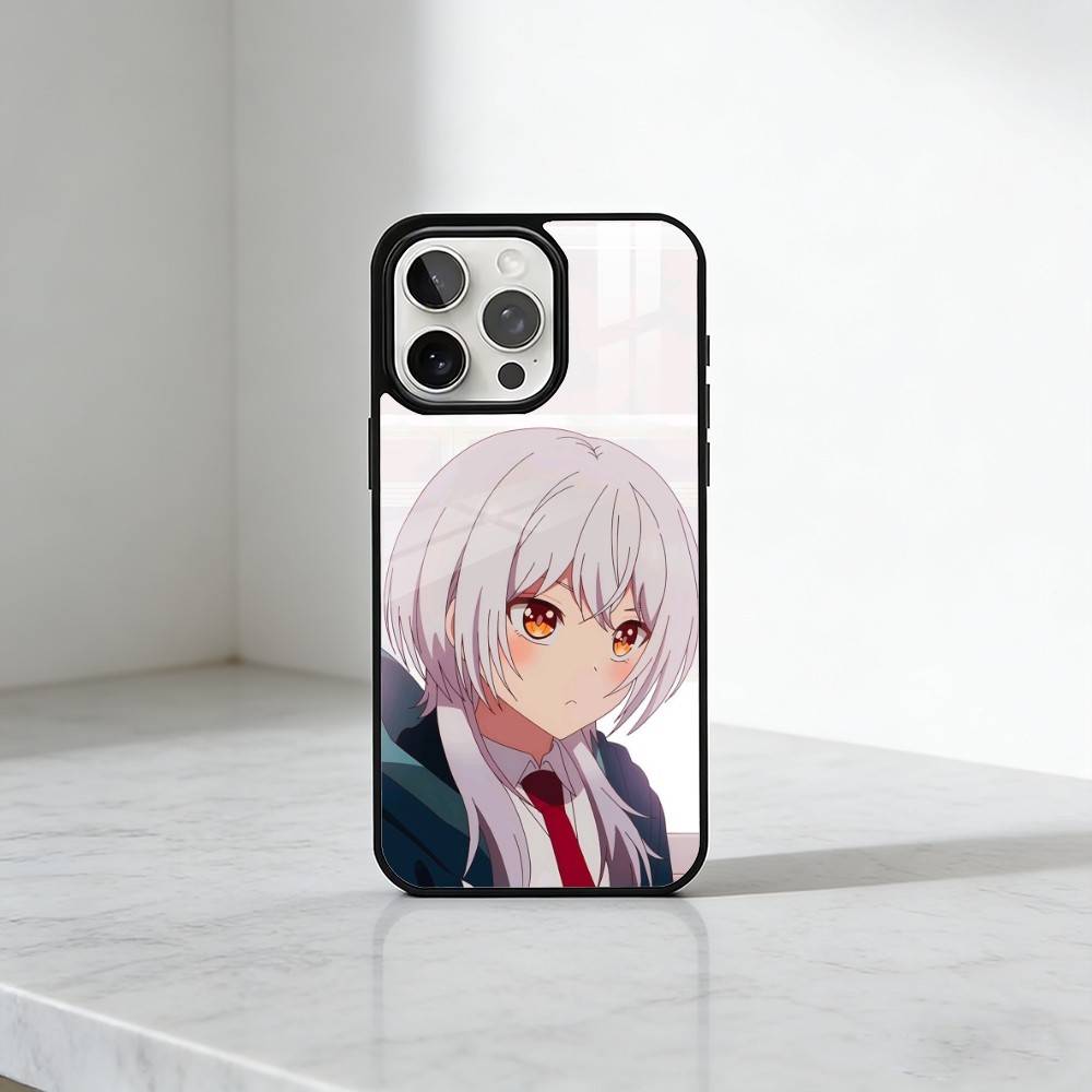 Anime Tune In to the Midnight Heart Phone Case For iPhone17,16,15,14,13 Plus,Pro Max Magnetic For Magsafe Wireless Charging