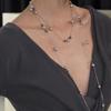 , A Variety of Wearing Methods, Sweater Chain Temperament, Niche Design, Light Luxury Collarbone Chain, Neck Chain.