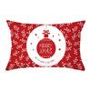 Christmas Cushion Cover Red Pillowcase Sofa Decoration Pillow Home Decor