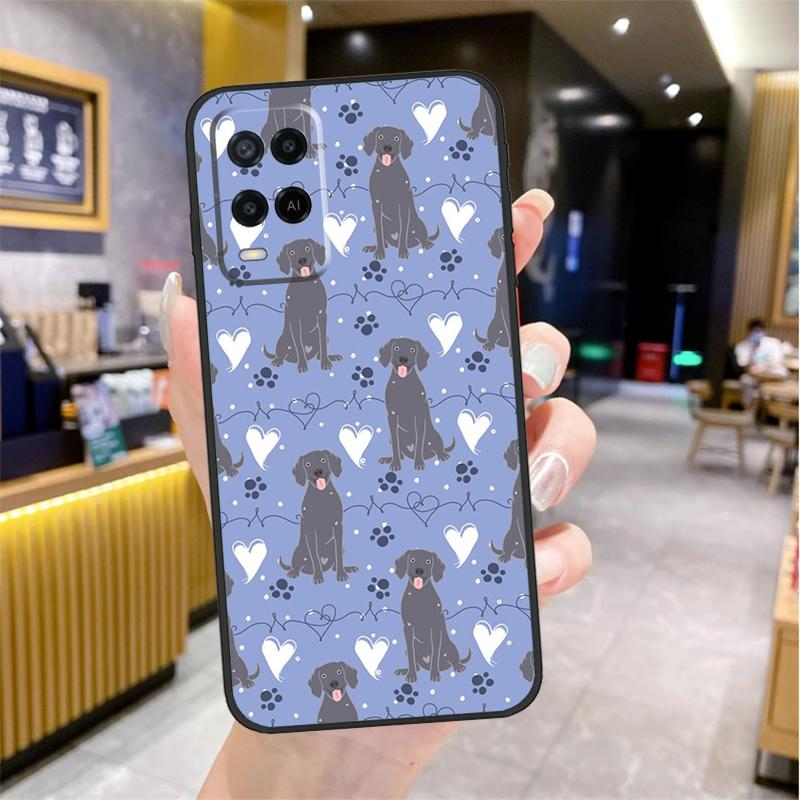 Weimaraner Dog Case For Oppo A74 A54 A94 A78 A98 A18 A60 A80 A40 A38 A58 A96 A76 A16 A15 A17 A57 A77 A5 Pro