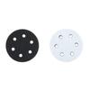 2pcs 3 Inch Sponge Interface Pads with 6 Holes Supporting Orbital Sanders To Improve Grinding and Dust Management