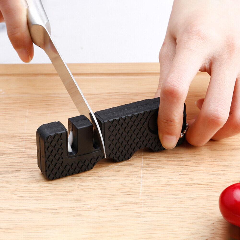 Tungsten Ceramic Carbide Cutlery Whetstone Sharpener Fish Hook Pocket Sharpener