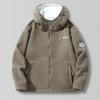 New Winter Plus Size Men's Fleece Hooded Fleece Jacket