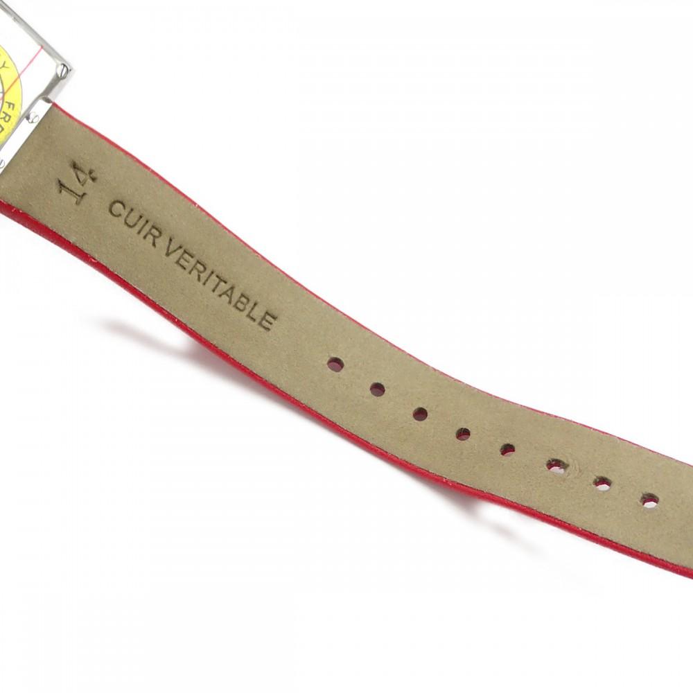 FENDI  FOW850A2YAF0C0U Watches Stainless Steel/leather Women RedDial