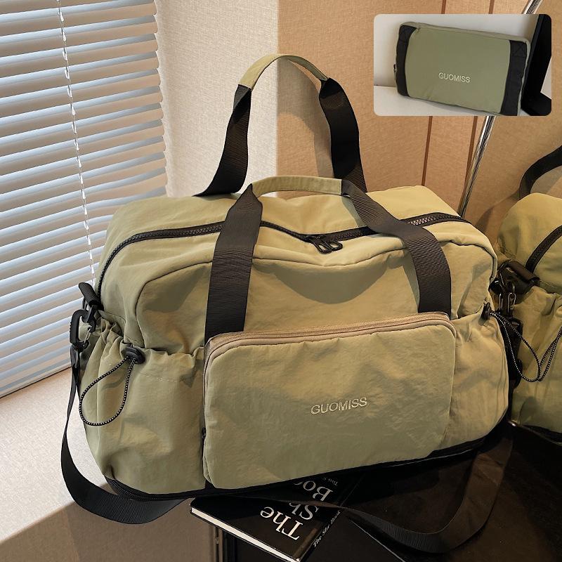 

Women s Foldable Travel Bag: Large Capacity, Fashionable, Wet/Dry Separation, Ideal for Short Trips or Sports. 47cm x 21cm x 31cm