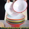 Two-Tone Melamine Conical Noodle Bowl