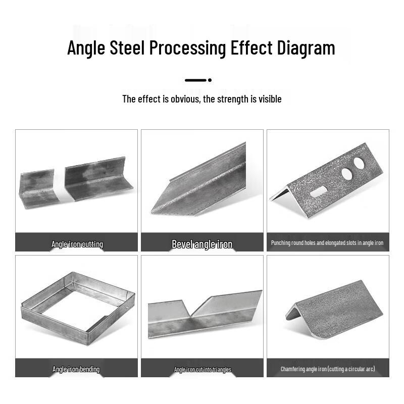 Erboli 0.75KW Hydraulic Angle Steel Processing Machine CN Plug (adapter Included)
