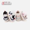 Spring 2026 Soft Sole Breathable Velcro Sports Shoes for Babies and Toddlers, Girls & Boys, Color Block Design.