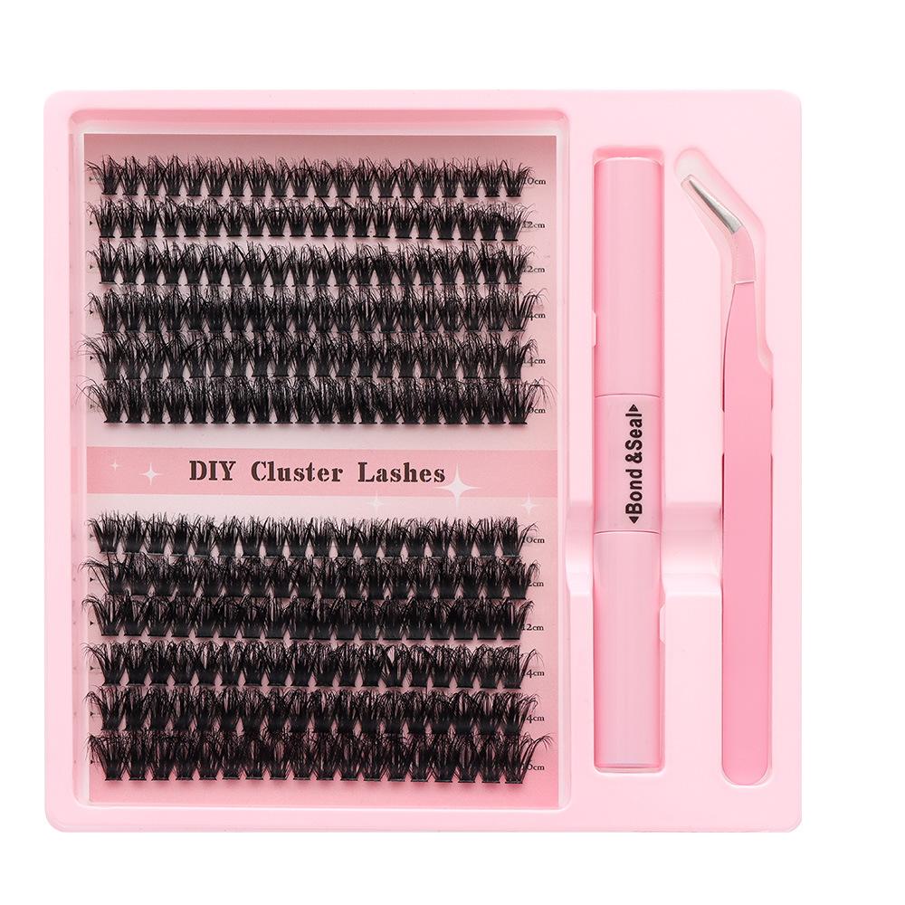 Diy Natural Curl Grafting Thick False Eyelashes Extension