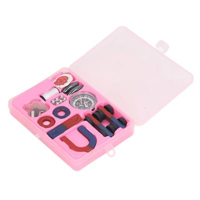Conjunto de ímãs de ciências, física, brinquedo STEM, educação, experimento científico, ferramenta, kit de ímãs de ensino