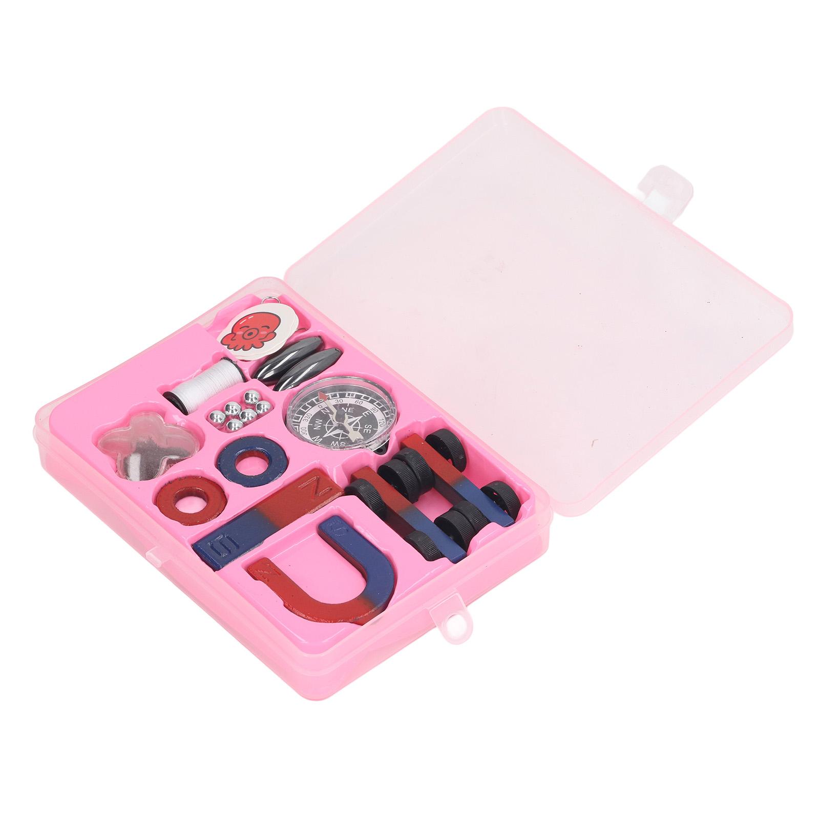 

Набор научных магнитов, физика STEM, игрушка, образовательный научный эксперимент, инструмент, обучающий магнитный набор