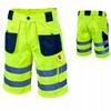 Reflektierende Arbeitsshorts für Herren, Warnshorts Gr. 48