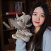Creative Dinosaur Hand Puppet Plush Toys Kindergarten Performance Hand Control Glovestriceratops Tyrannosaurus Plush Dolls
