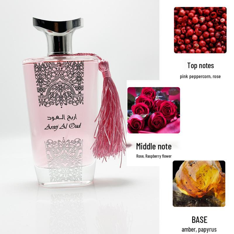 Areej Al OUD Pink Fresh Women's Perfume - Arabic Fragrance from Dubai and Vietnam