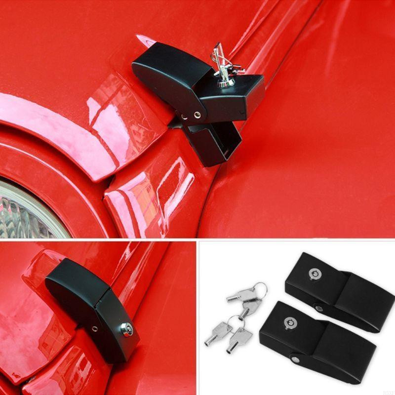 2025 New Engine Bonnets Hood Lock For Jeep for Wrangler JK 2007-2017 Metal with for Key P