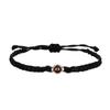Couple Bracelet 100 Languages 'I Love You' Custom Photo Gift, Hot-Selling Woven Hand Rope