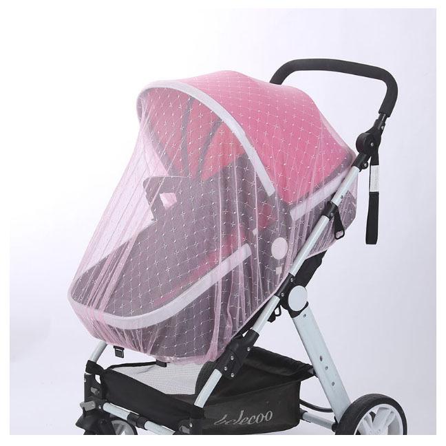 Universal Baby Stroller Full-Cover Mosquito Net - Dustproof & Encrypted Fabric