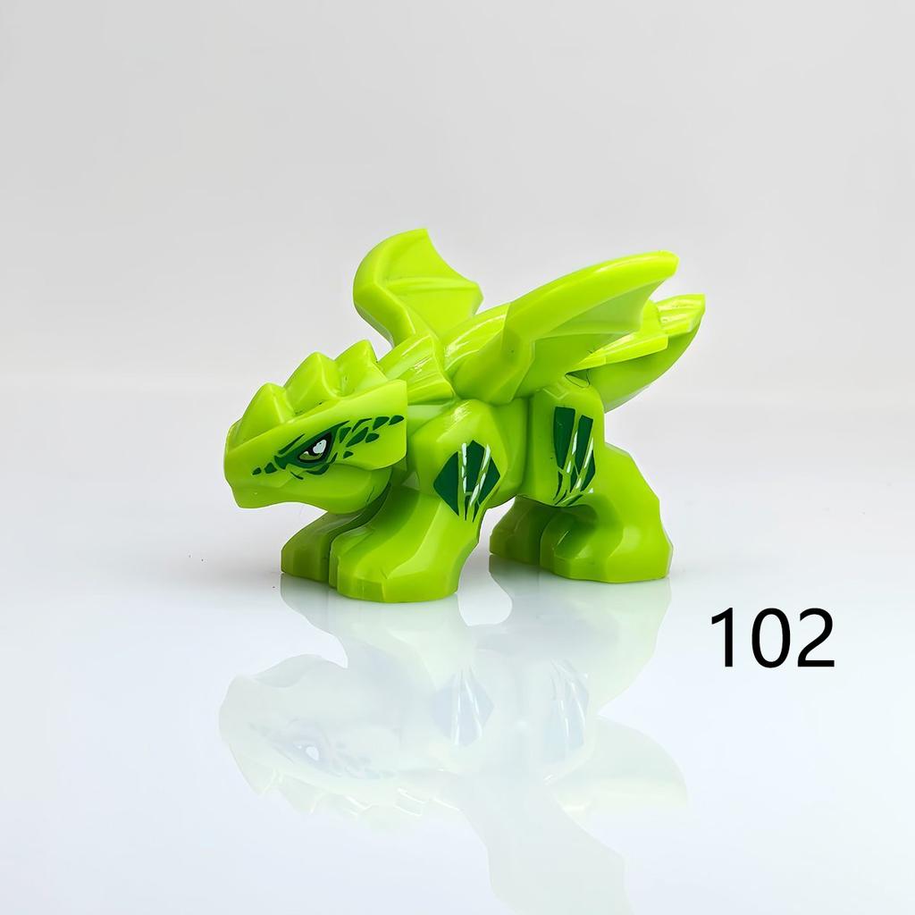 NEW Dragons Mini Anime Cartoon Toy Ninja Accessories Figures Building Blocks Birthday Gift Figurines Bricks