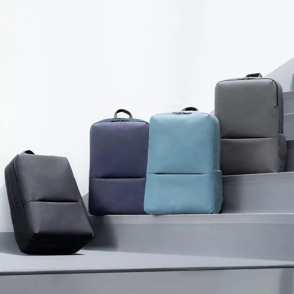 Mi Classic Business Backpack 2: Double Compartment, Shockproof, Large Capacity, Wear-Resistant Laptop Travel & School Backpack.