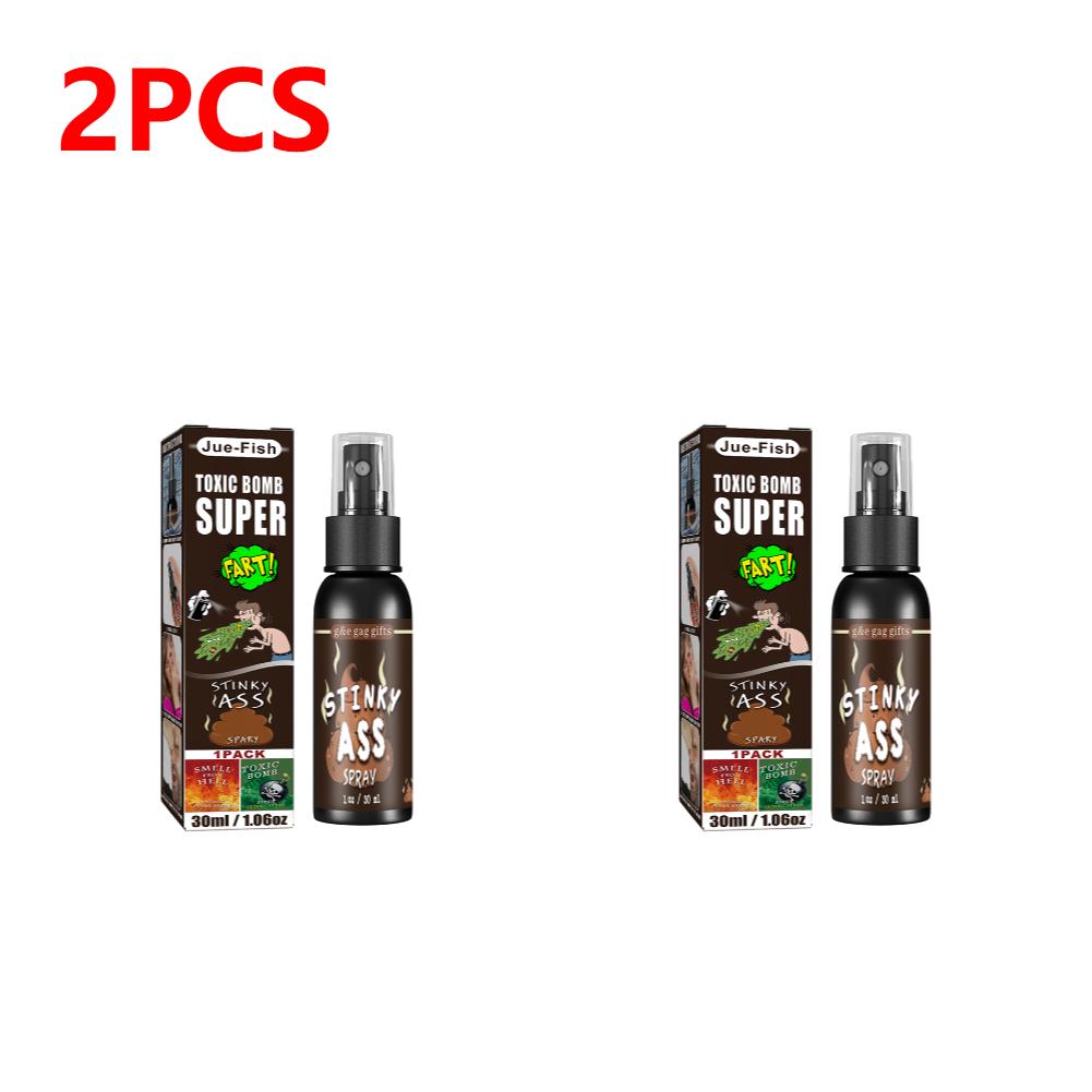 1-5PCS Poop Spray Creative Liquid Fart Gag Prank Joke Spray Funny Toy Non-Toxic Stink Bombs Extra Strong Smelly Stinky Gas Spray