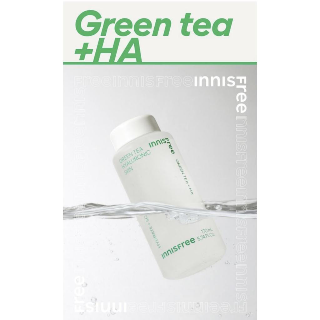Innisfree Zielona Herbata Hialuronowa Skóra 170ml
