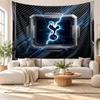 Arazzo da Parete Tottenham Hotspur, Appeso a Parete in Tessuto Morbido, Sfondo Decorativo per Camera da Letto Arte Murale per la Casa