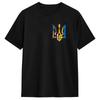 Ukraine Flag Blue And Yellow T Shirt Summer Hip Hop T-Shirts Adult Cotton O Neck Oversized Tees Streetwear Tshirt Short Sleeve Casual Clothing
