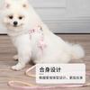 Adjustable pet leash, cute winged cat walking leash, special chest harness for kittens going out, dog leash, cat leash